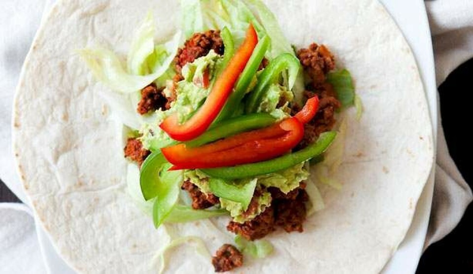 Wraps opskrift med guacamole
