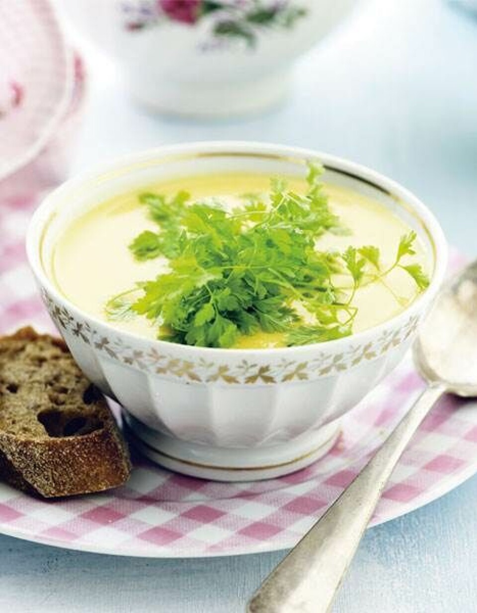 Lækker lun gulerodssuppe