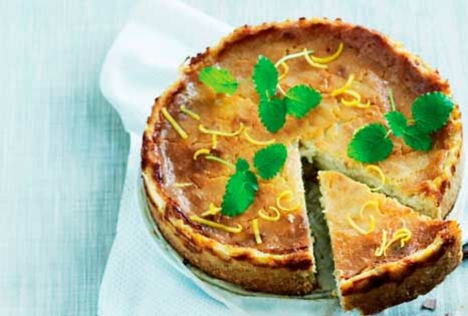 Cheesecake med citron