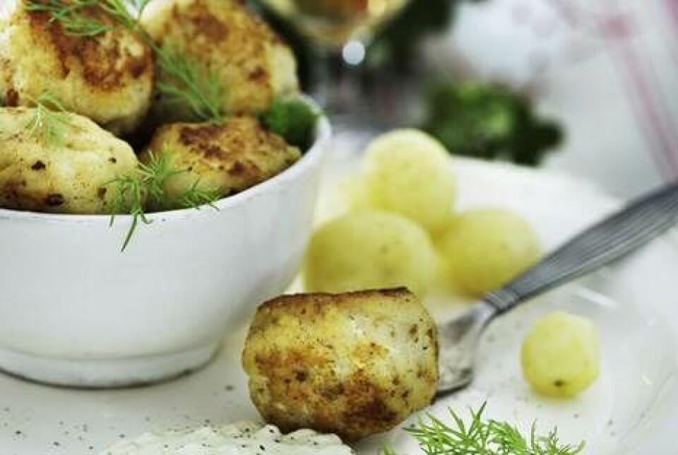 Sønderjyske fiskefrikadeller