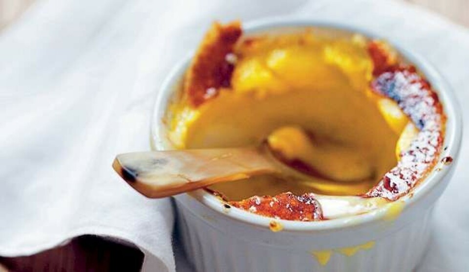 Billede 1 - Opskrift på crème brûlée