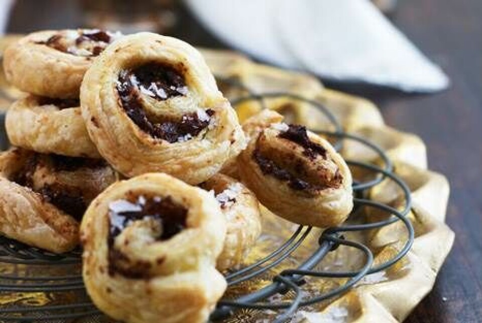 Butterdej med figen-tapenade fyld
