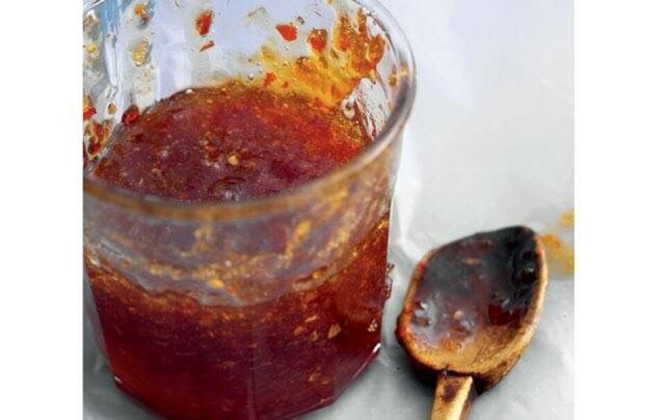 hjemmelavet jam med chilli
