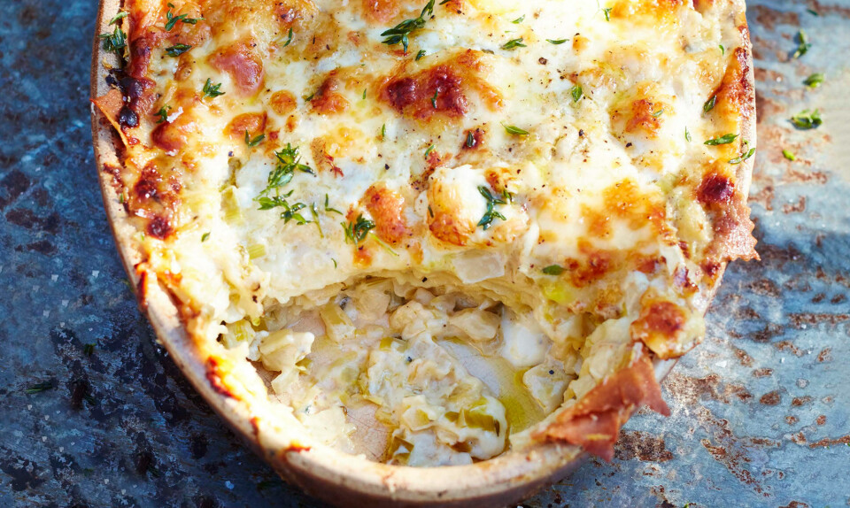 Vegetarlasagne a la Jamie Oliver