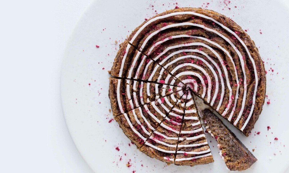 Stor cookie a la kanelsnegl