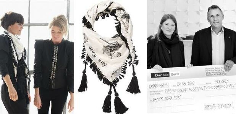 Designers Remix Collection donerer 425.000 kr. til Røde Kors