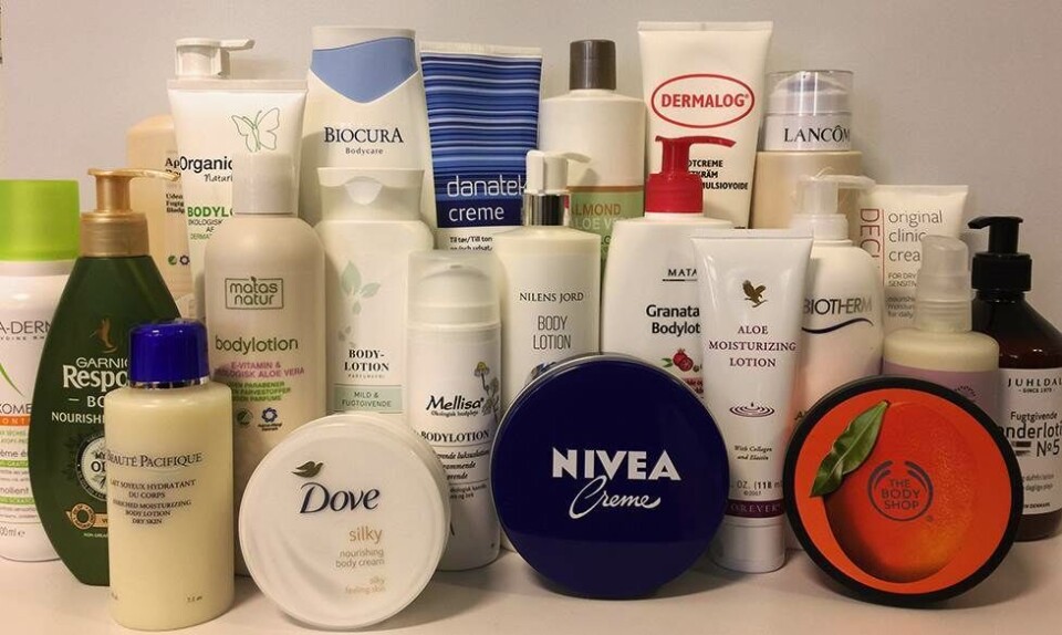 Kemi i bodylotion
