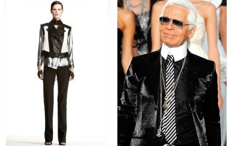 Karl Lagerfeld lancerer ny kollektion