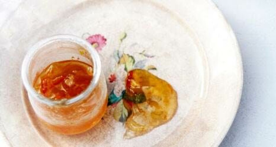 Appelsinmarmelade med ingefær