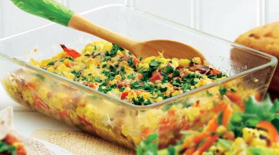 Majsgratin