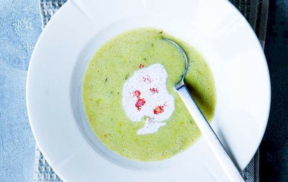 Opskrift på kartoffelsuppe med stenbiderrogn