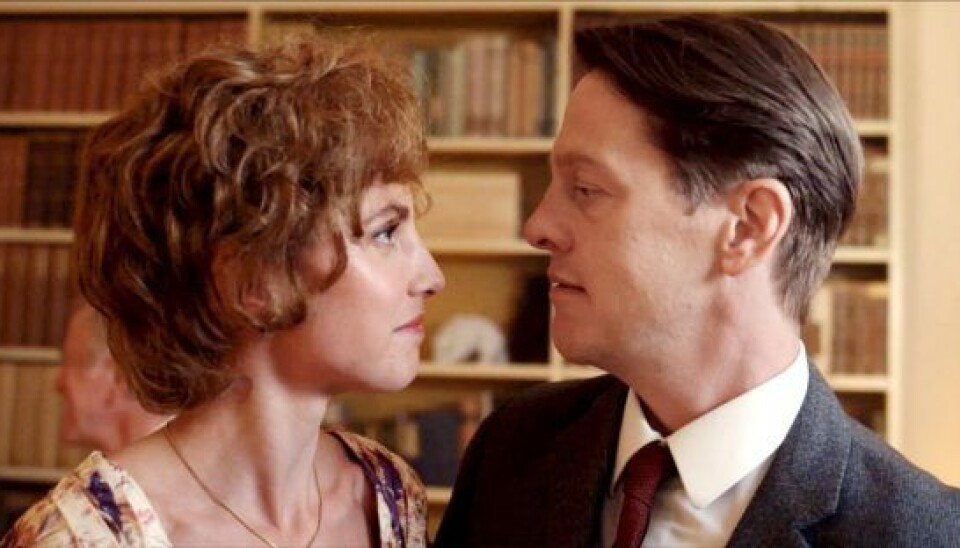 Tv-serien 'Krag & Virkner' er en blanding af dokumentar og drama. Her en scene fra dramadelen. (Foto: DR)