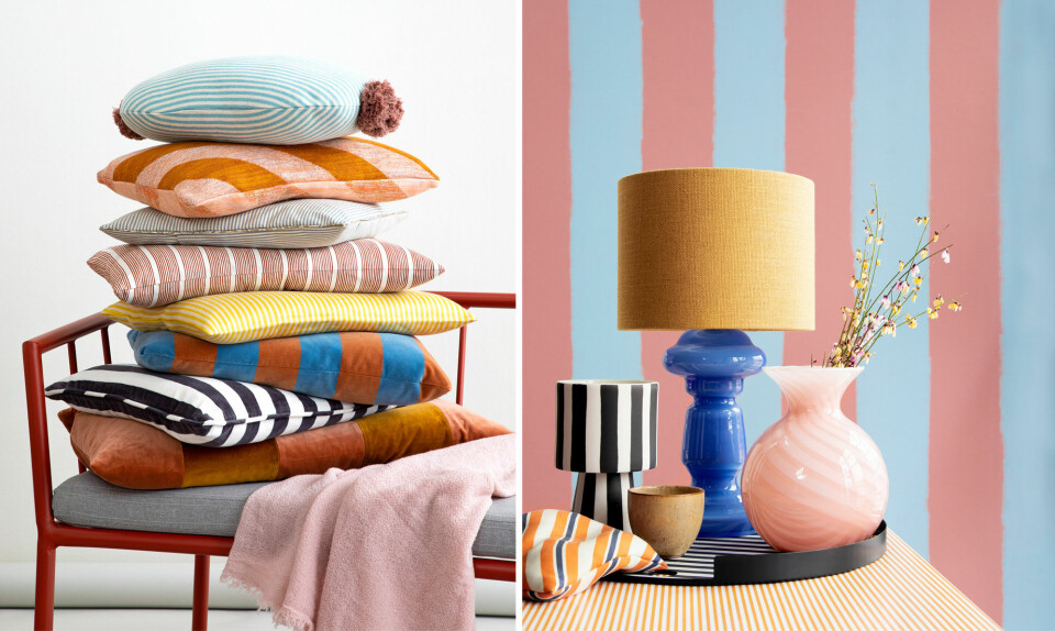 Farver og striber i boligen