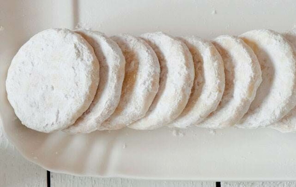Citron cookies med puddersne Citron