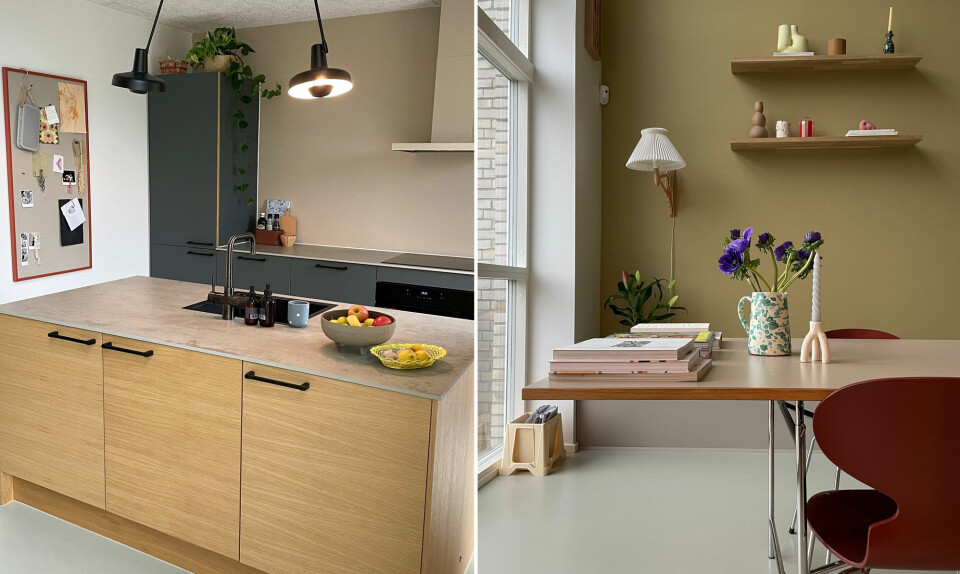 Louise Holmskov bolig instagram