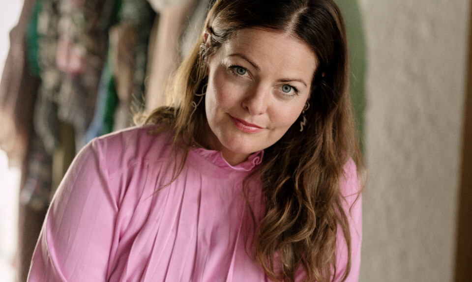 Heidi Hofmann viser sin bolig frem