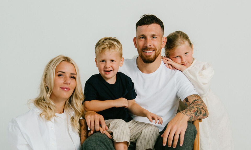 Pierre-Emile Højbjerg kone børn familie
