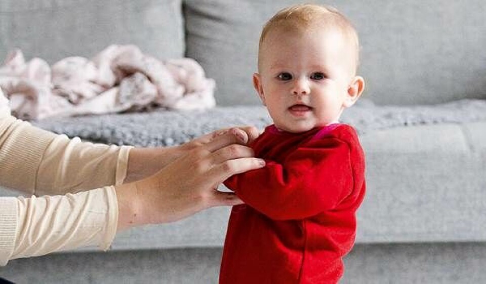 Sådan styrker du babys motorik