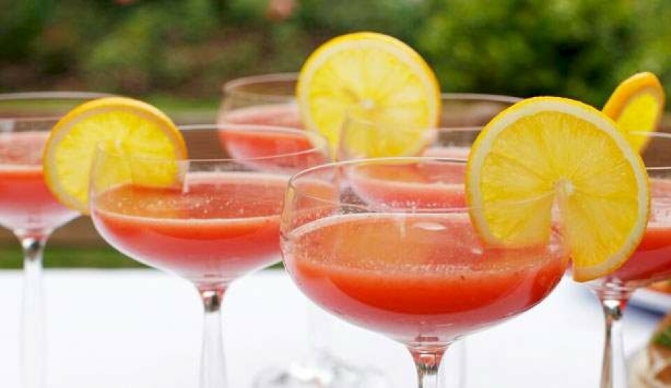 Opskrift på campari fragola
