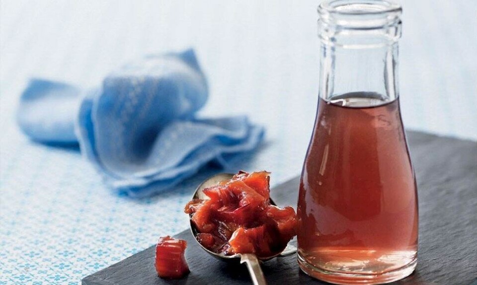 Rabarbersaft