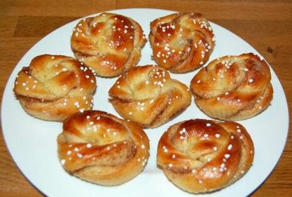 Snoede kanelsnegle fra Hjemmet
