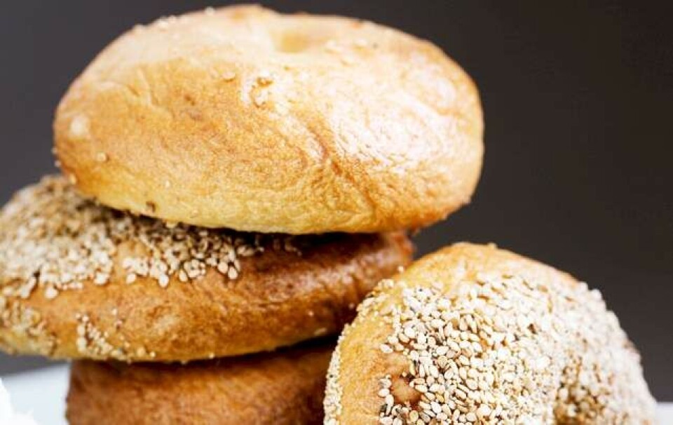 Hjemmebagte bagels