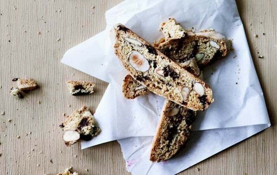 Opskrift på biscotti