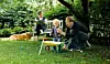 Familien Svane bor i hus