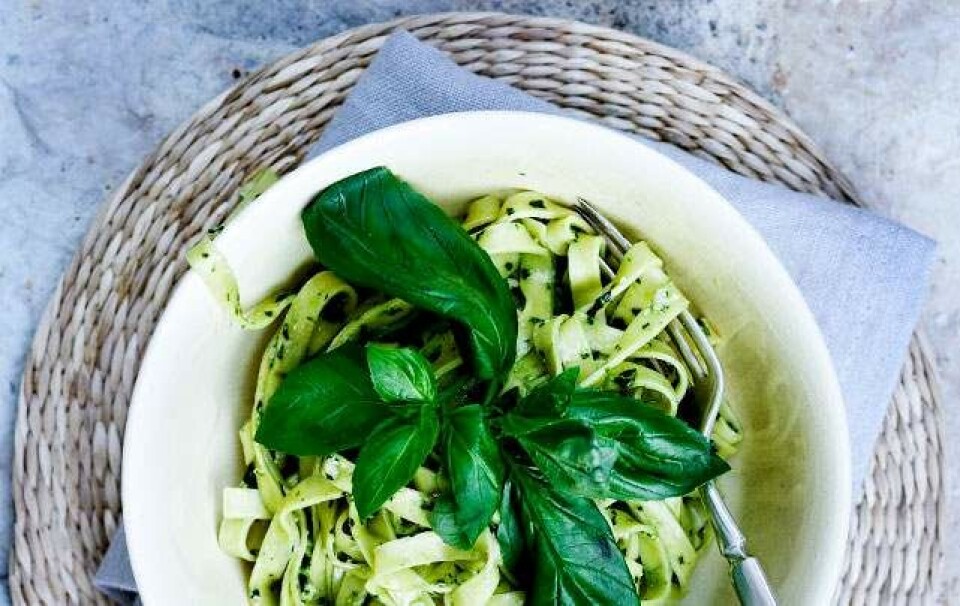 Opskrift på pasta med pistou