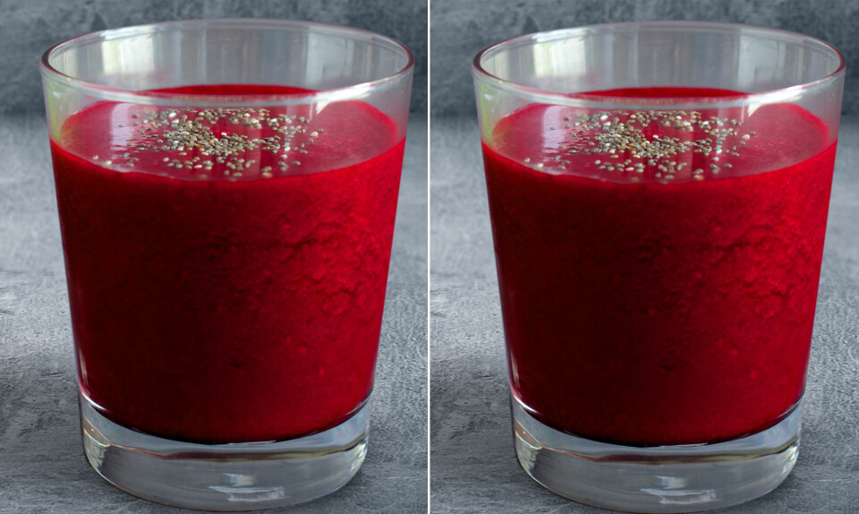 Juice med rødbede