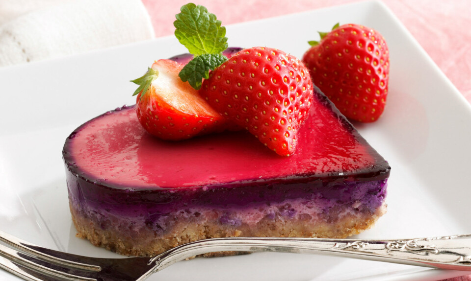 Valentinesdag cheesecake