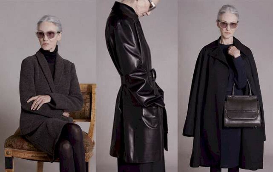 Olsen tvillingerne hyrer 65-årig model til deres luksusmærke The Row.