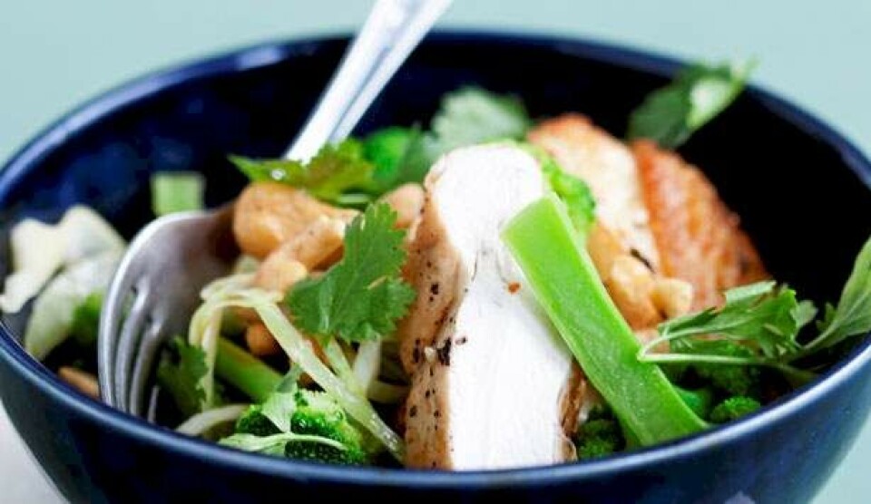 Kålsalat opskift med broccoli