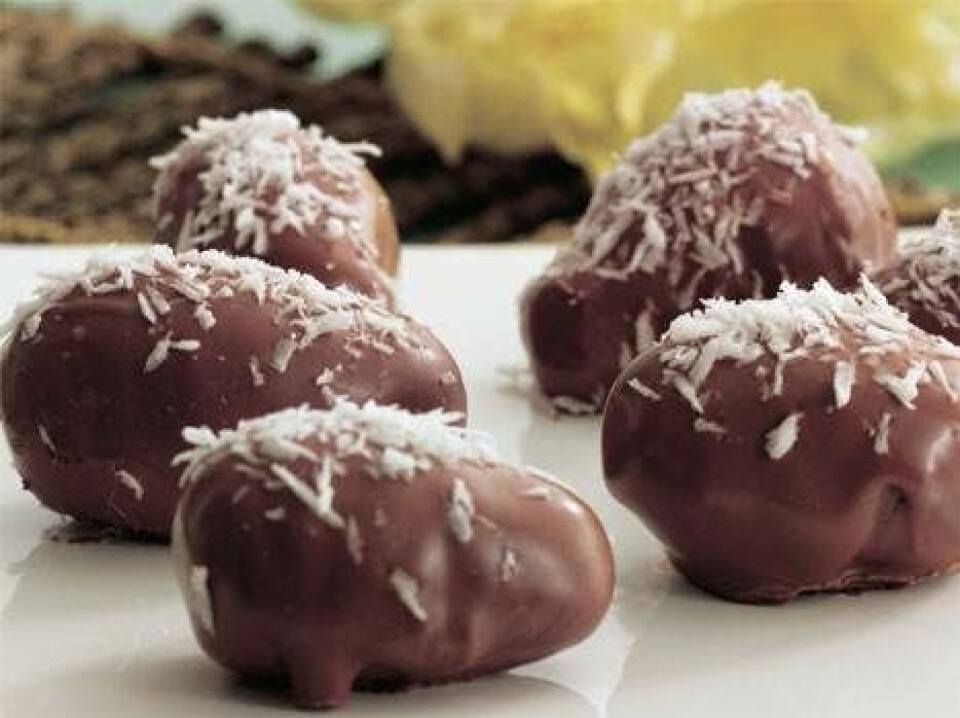 Påskeæg med kokos