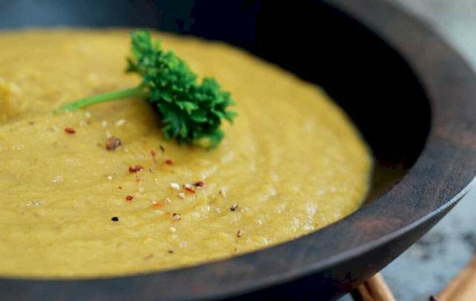 Yogi-yellow gulerodssuppe