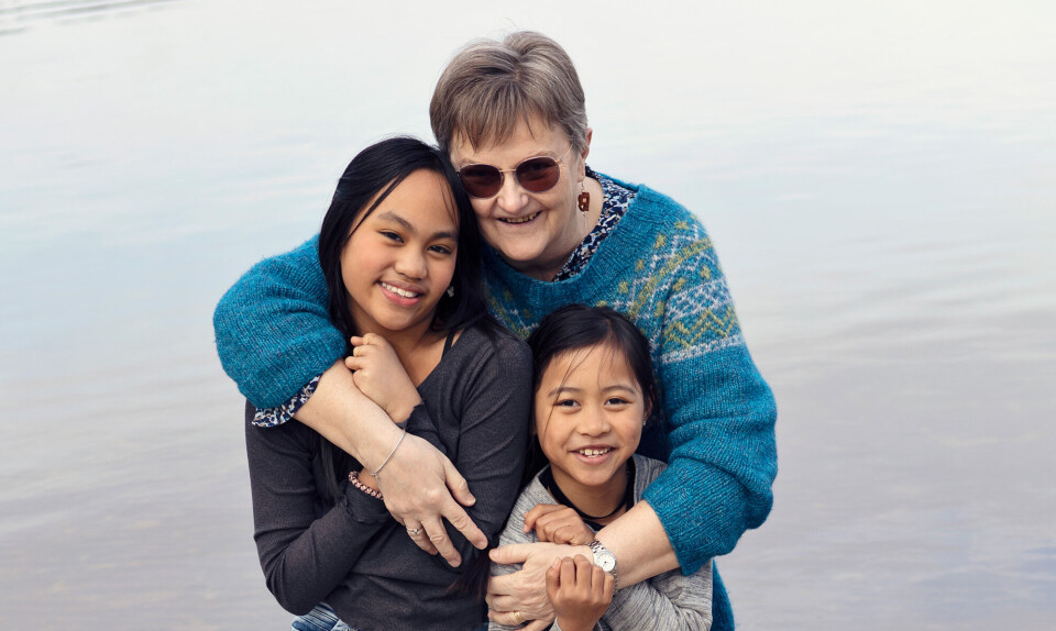 adopterede børnebørn