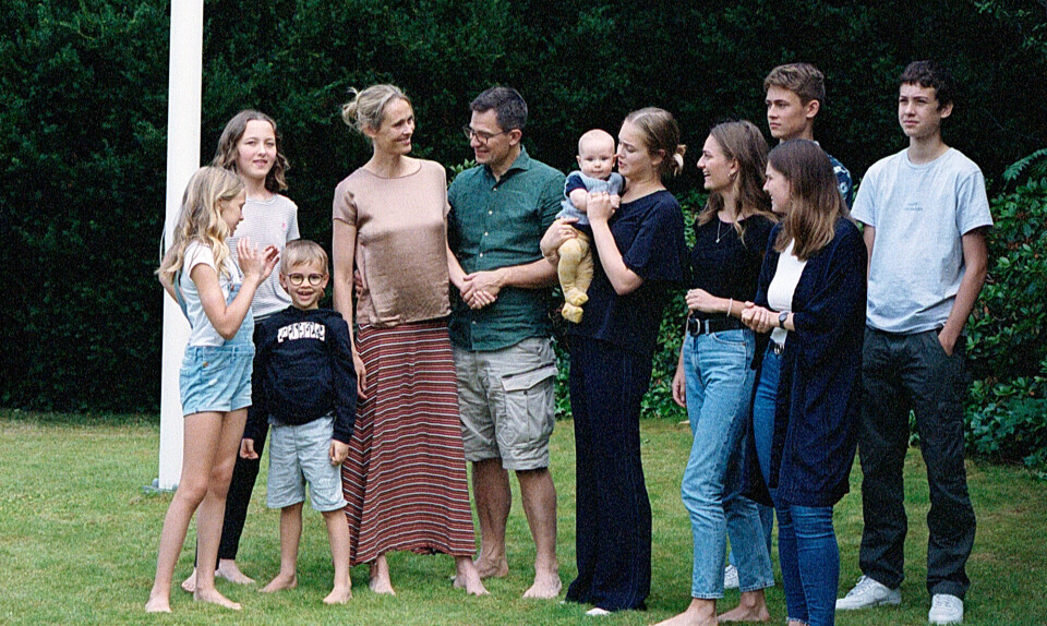 Sammenbragt storfamilie