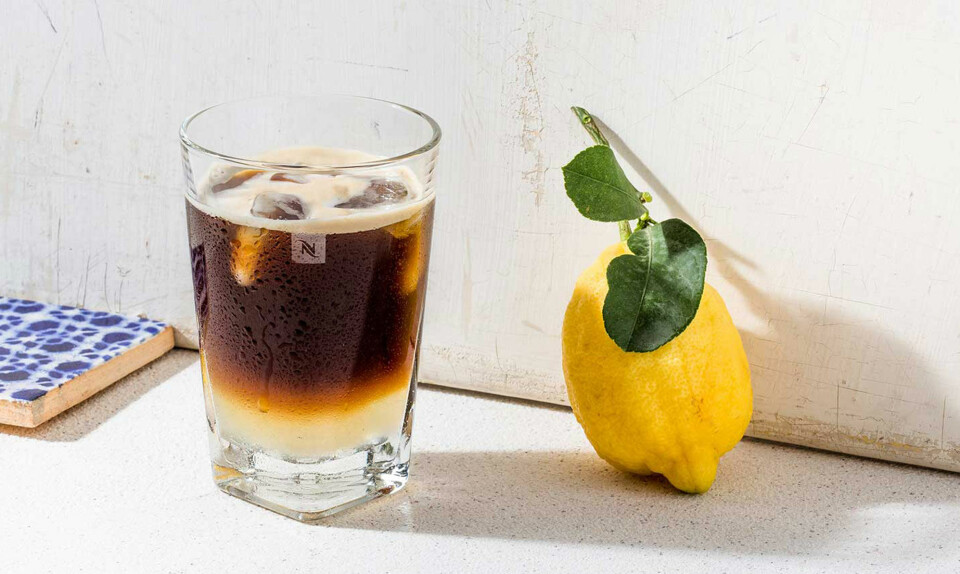 opskrift iskaffe med citron