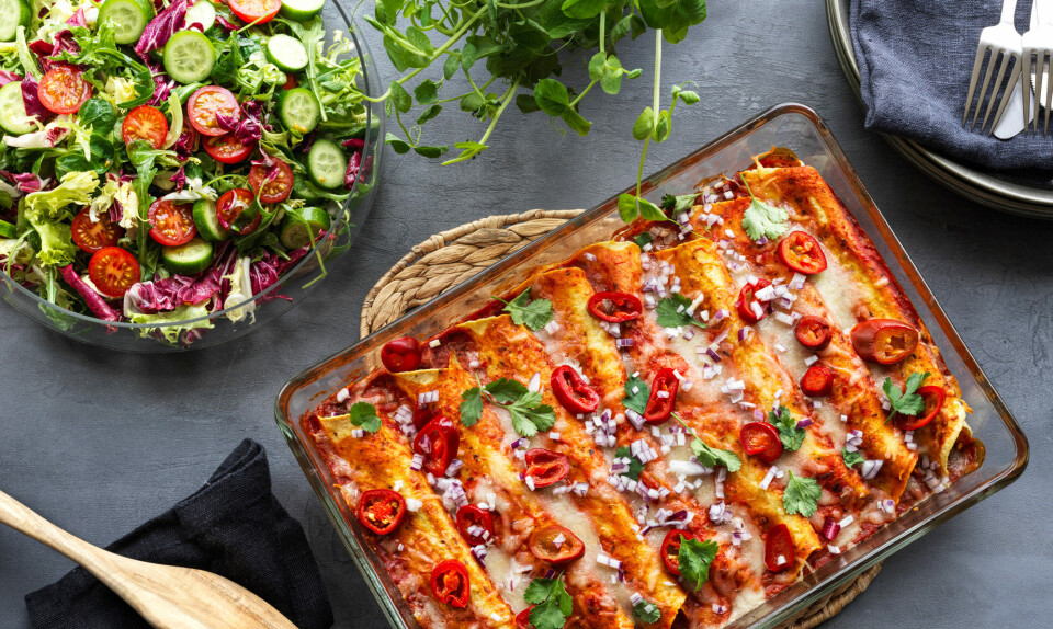 tortillas med fyld nem opskrift