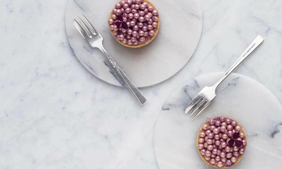 Nytårsdessert med citron og hvid chokolade