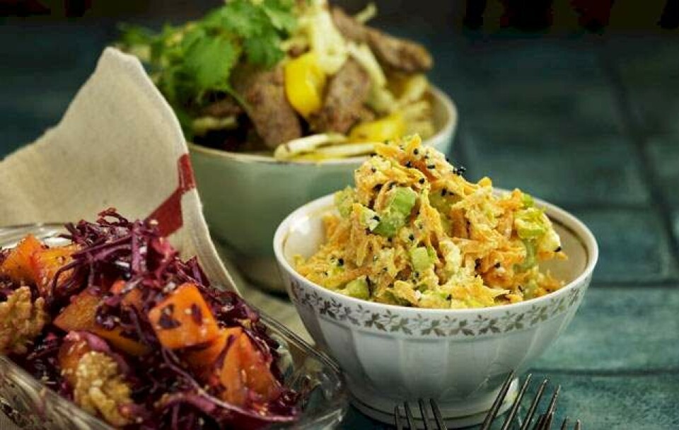 Billede 1 - Opskrift på fennikelsalat med and