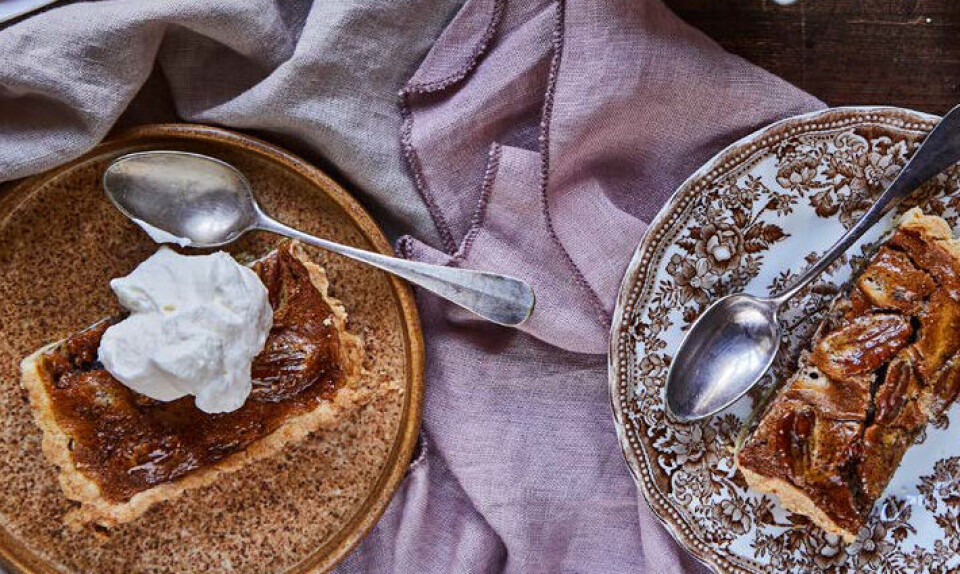 Opskrift tærte pekannødder