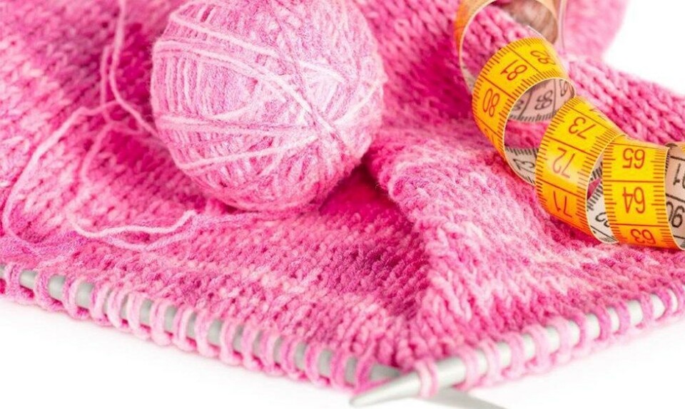 Beregning af strikkeopskrift fra Hendes Verden