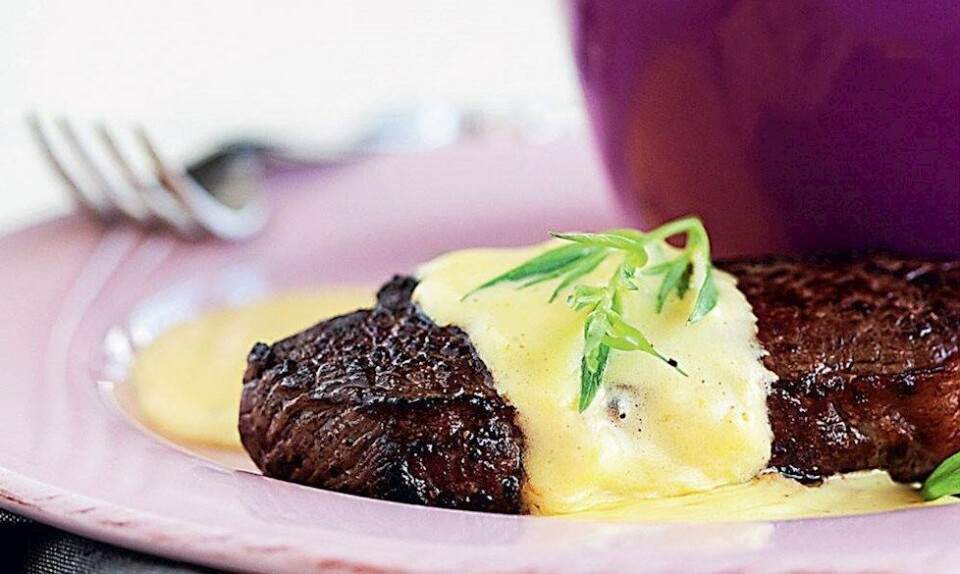 Opskrift på bøf bearnaise med ovnbagte fritter