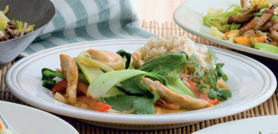 Thaikylling i wok
