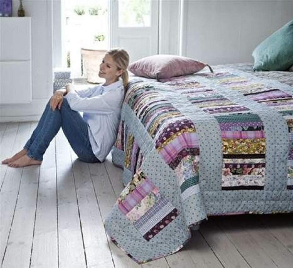 Patchworkskolen: Sådan syr du patchwork fra Hjemmet