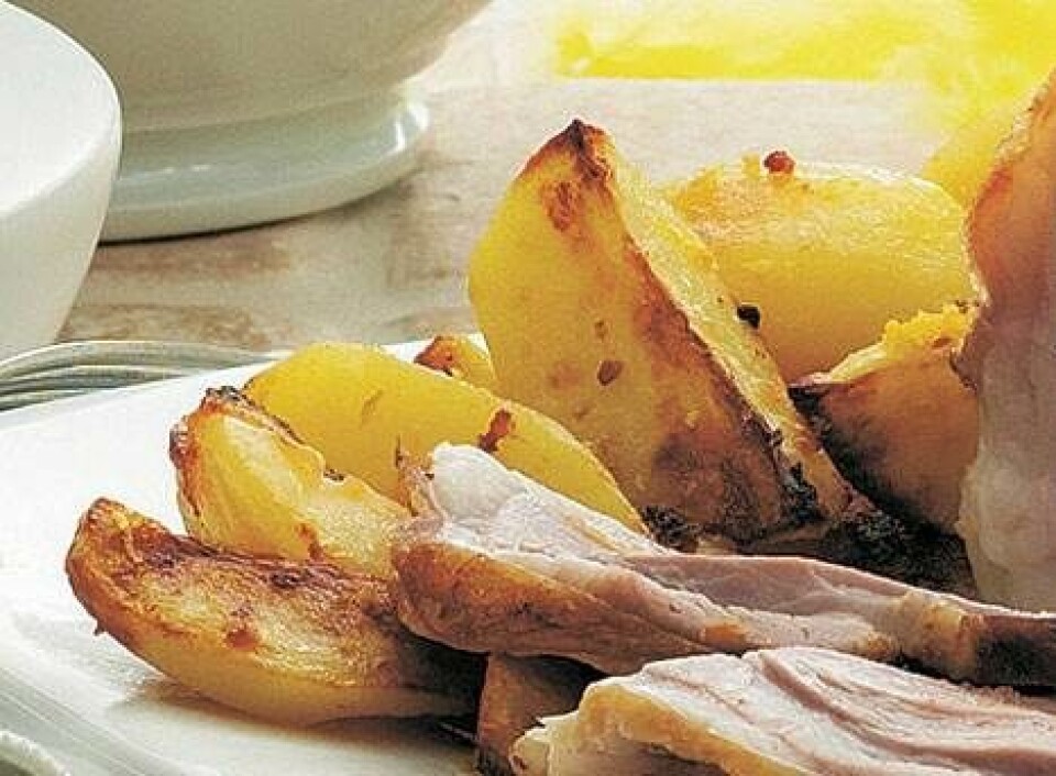 Kartofler med hvidløg og citron