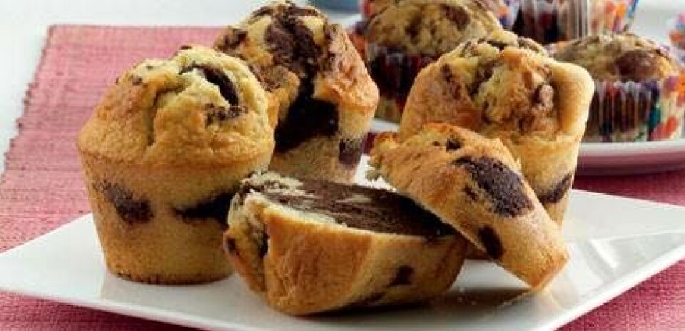 Uimodståelige marmormuffins