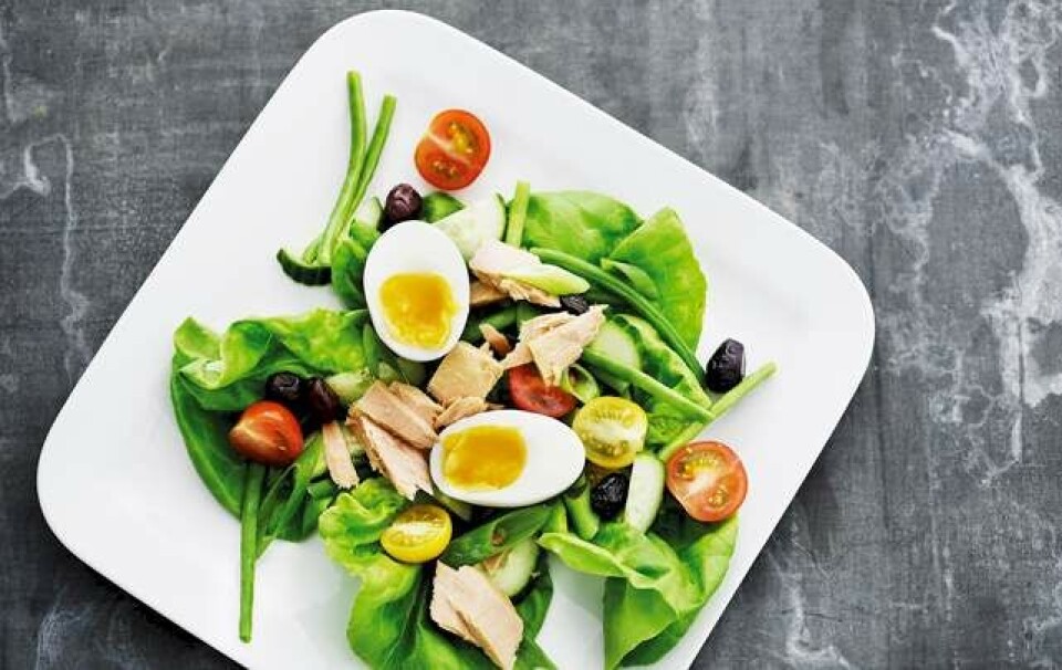 Opskrift på salade nicoise