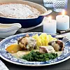 Klassisk weekendmenu: Kalvehaler i citronsovs & skøn soufflékage